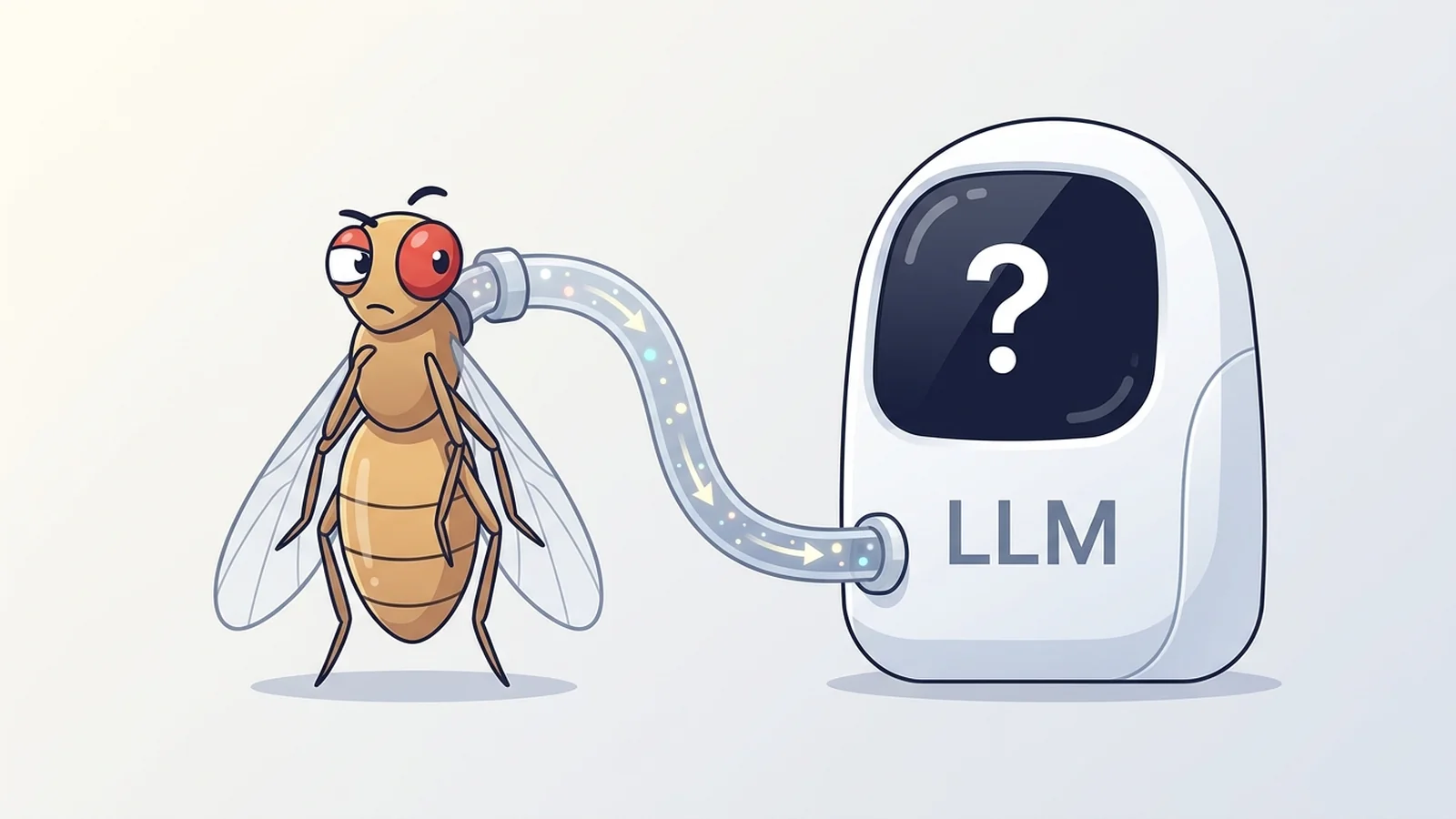 El cableado del cerebro de una mosca no mejora a un modelo de lenguaje, y lo demuestra su propio autor