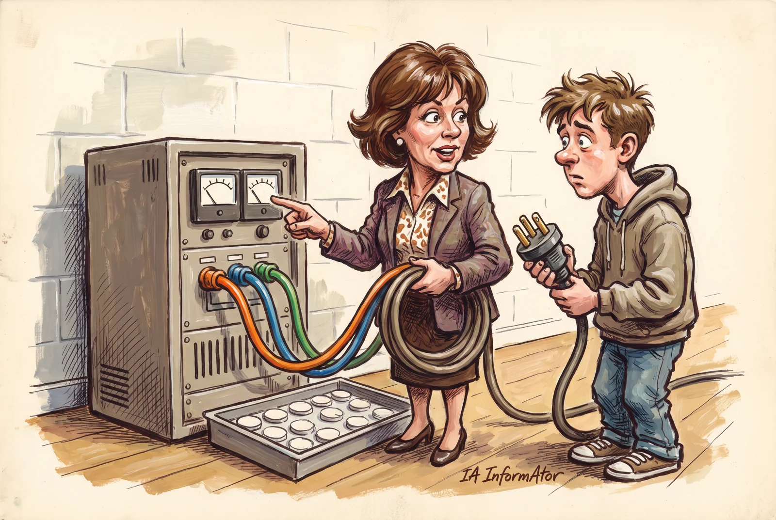 Il·lustració editorial: Mesurar energia: tokens per megawatt